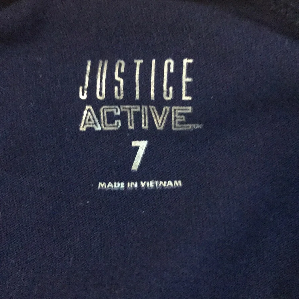 Justice Long Sleeved Navy with Reversing Sequins